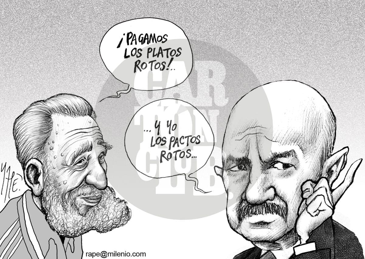 Puras quejas, cartón de Rapé