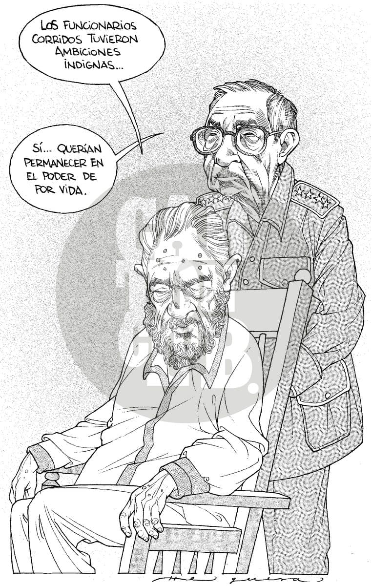 Purga, cartón de Helguera