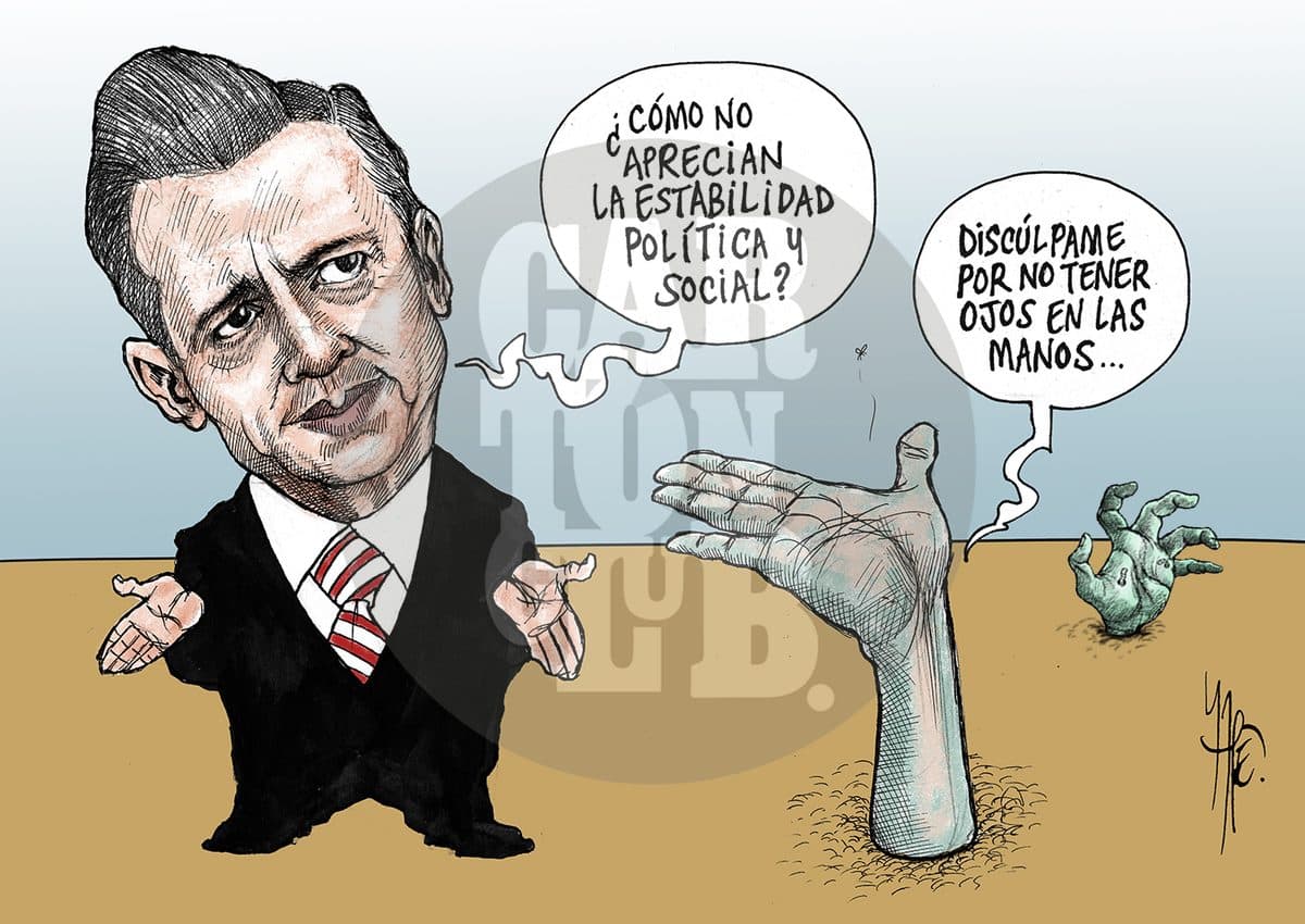 Qué Ciegos Somos, cartón de Rapé