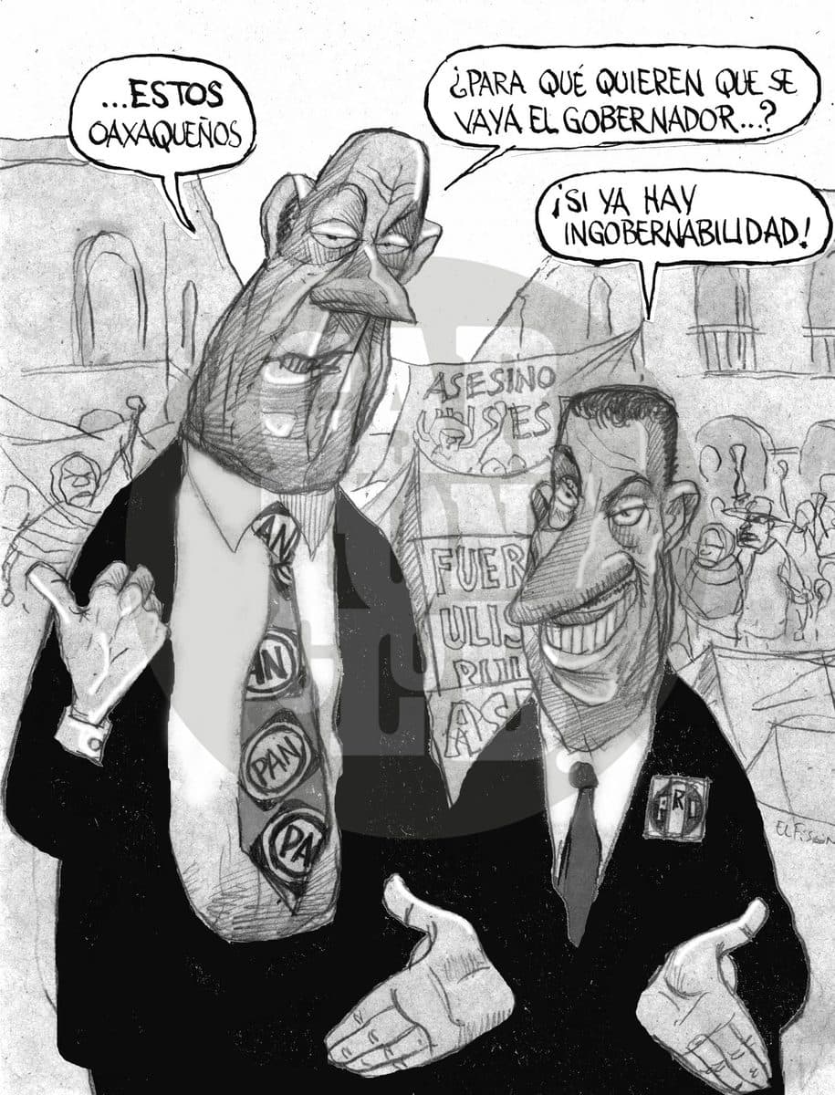 ¿Quién los entiende?, cartón de El Fisgón