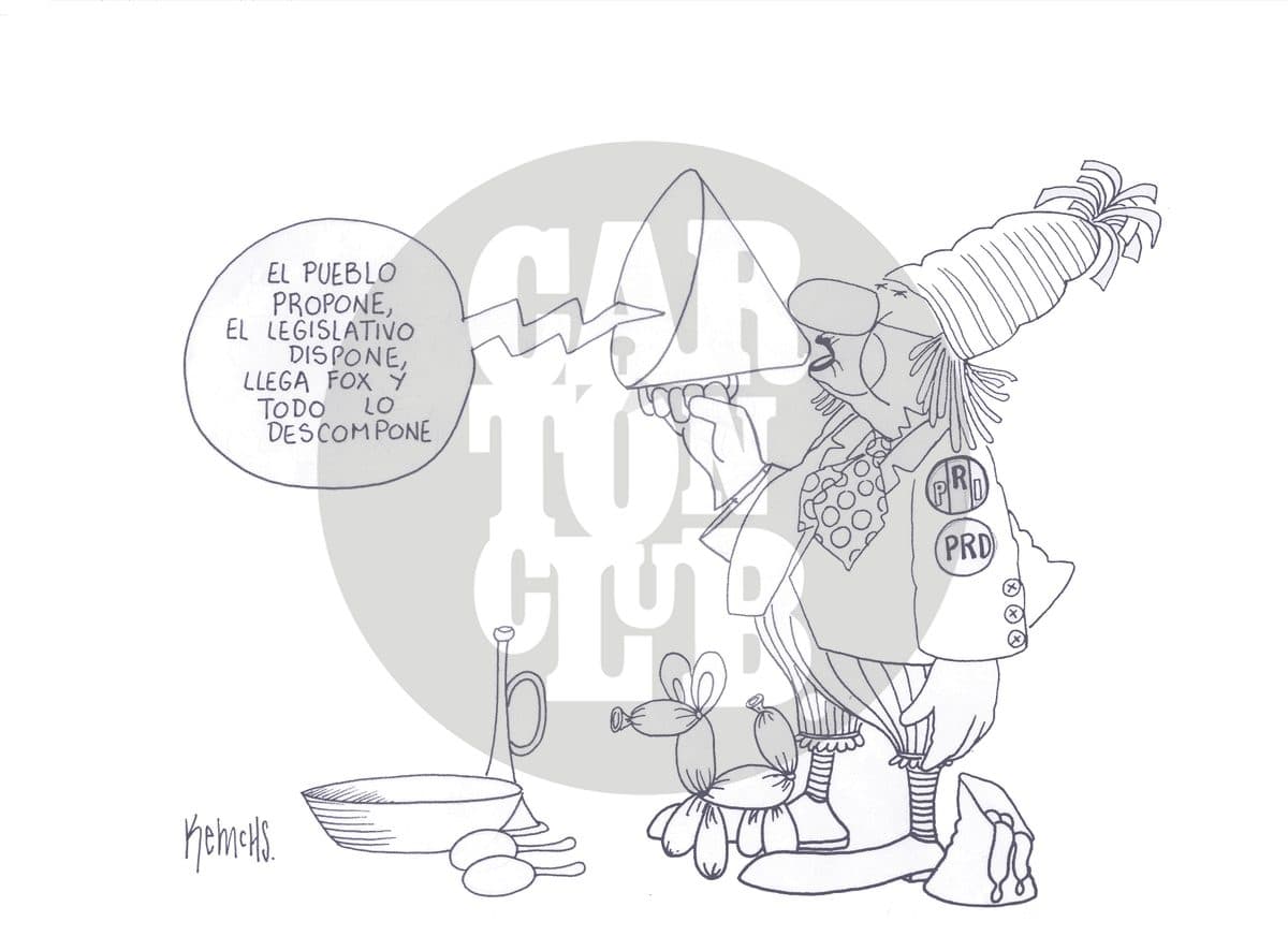 Reclamo, cartón de Kemchs