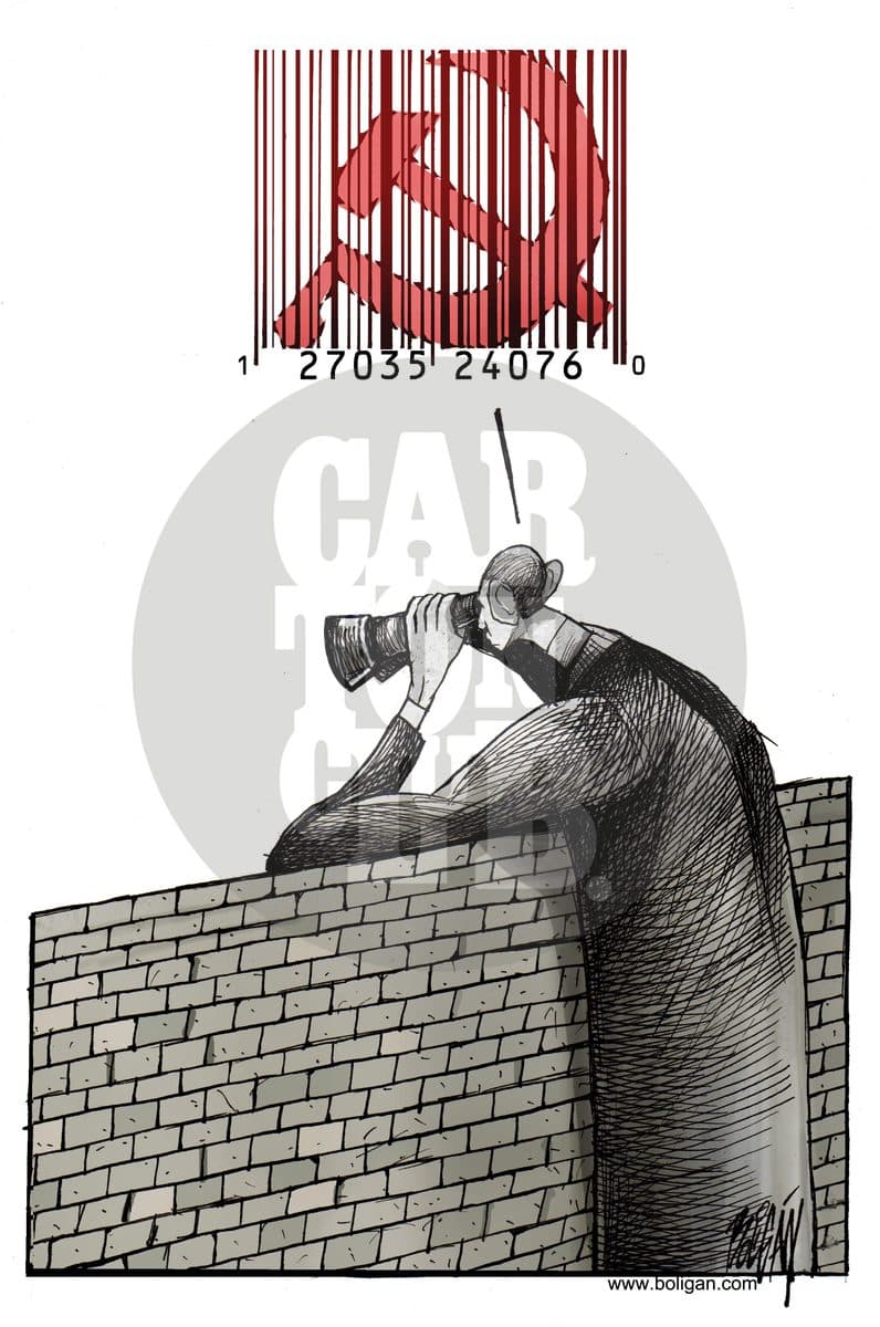 Relaciones con Cuba, cartón de Ángel Boligán