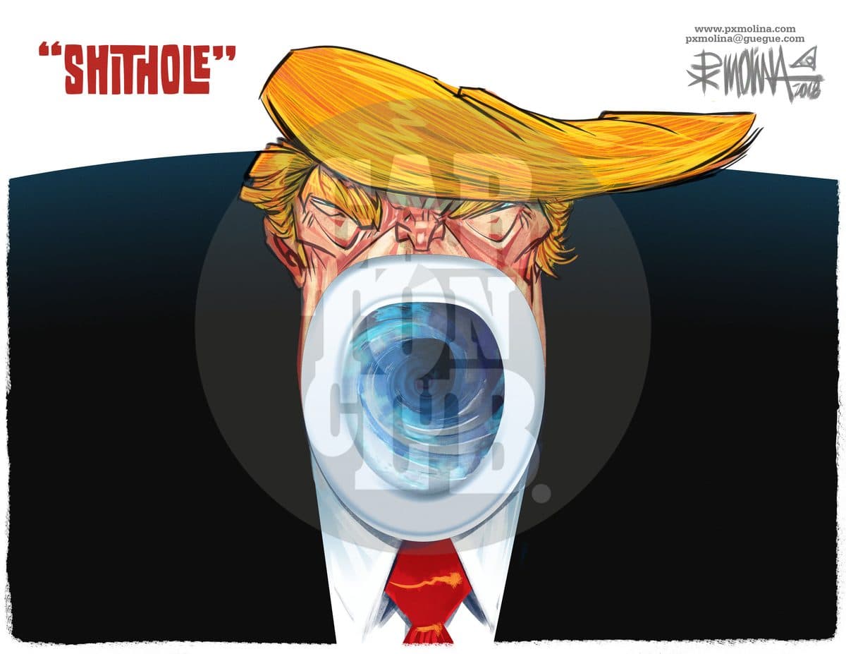 "Shithole"