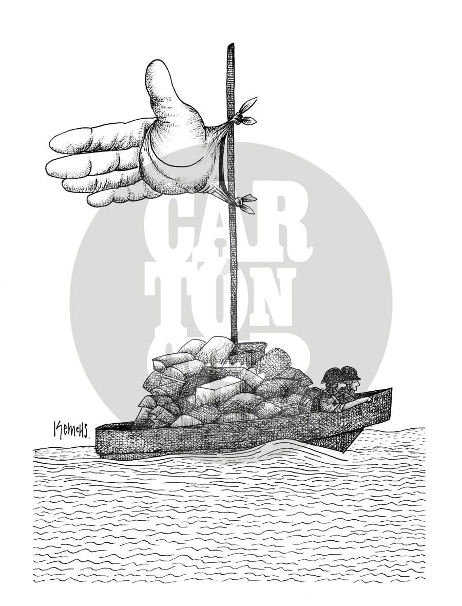 Solidaridad, cartón de Kemchs