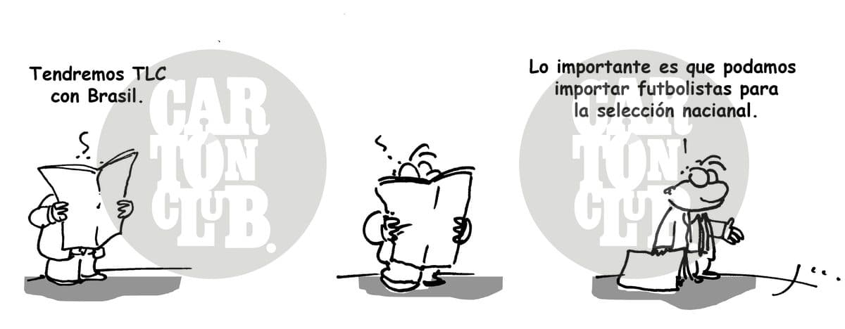 TLC, cartón de Garci