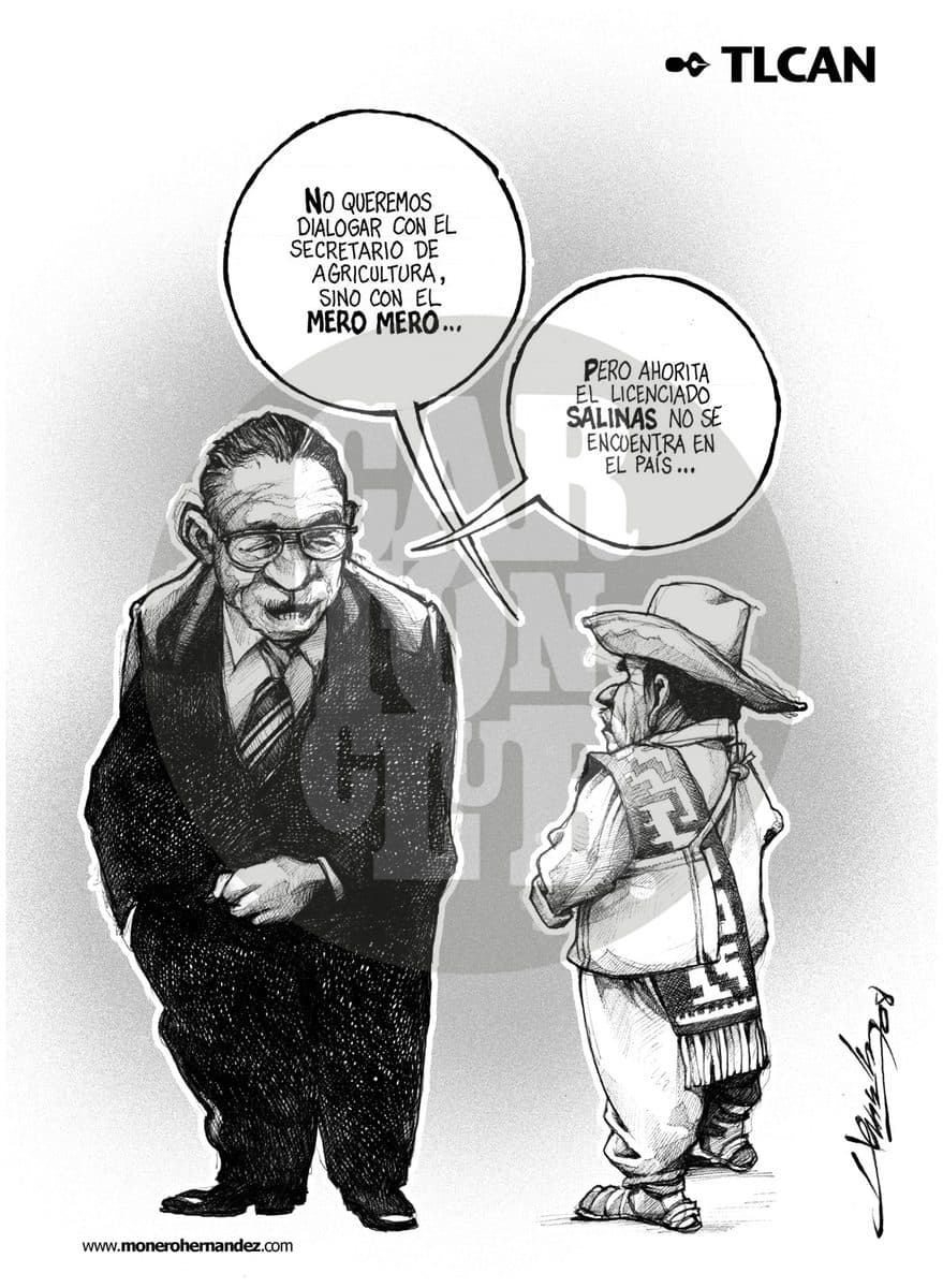 TLCAN, cartón de Hernández