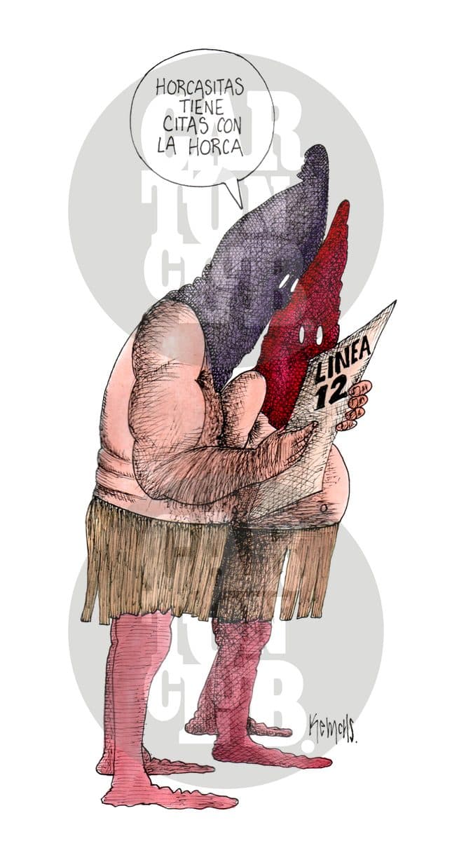 Tras él, cartón de Kemchs