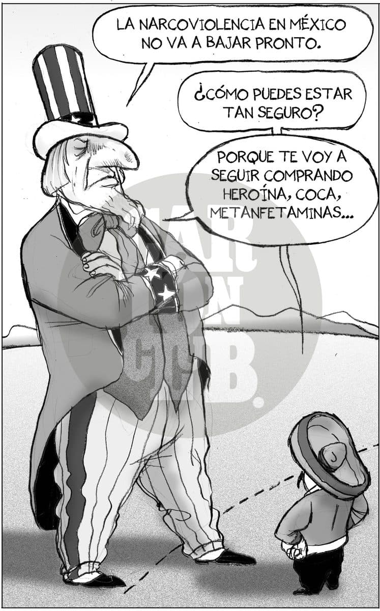 Tras un analisis riguroso, cartón de El Fisgón