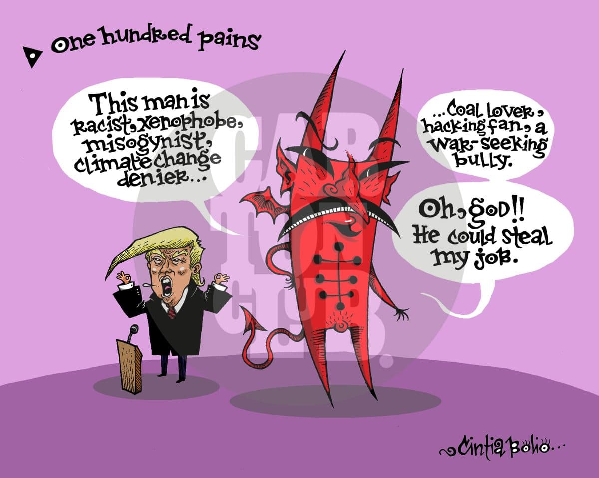 Trump 100 días - 100 pains