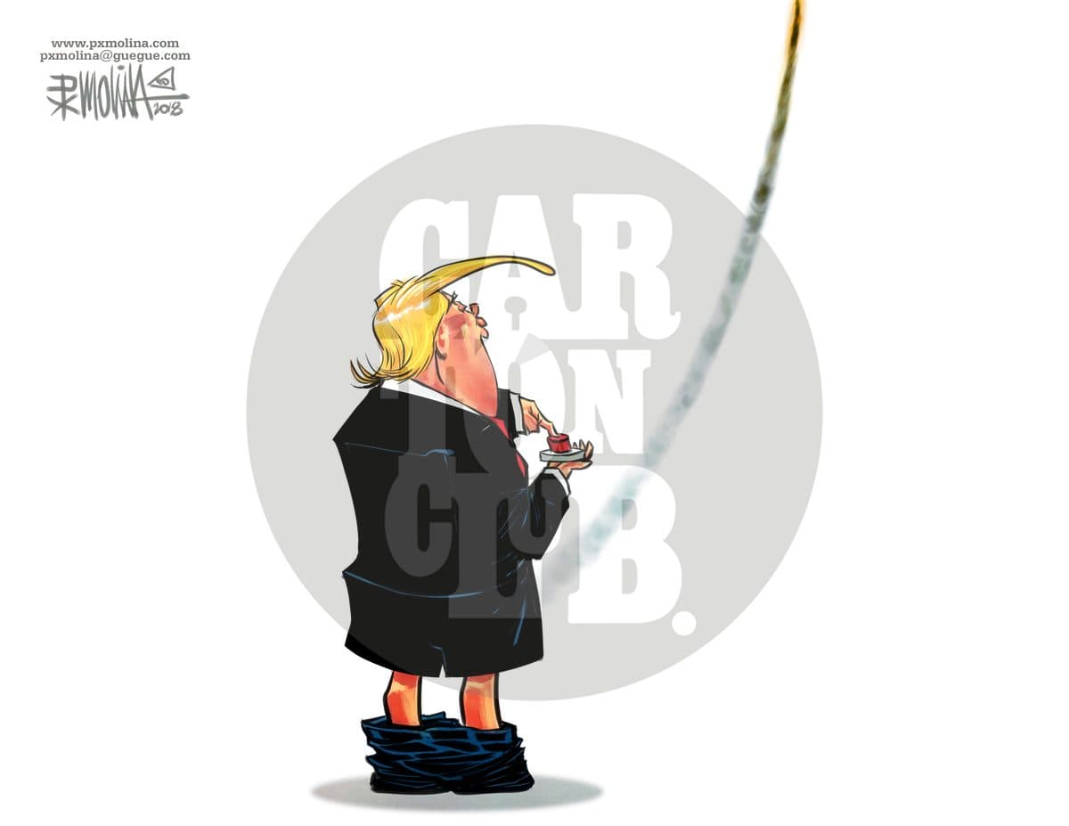 Trump y sus misiles...
