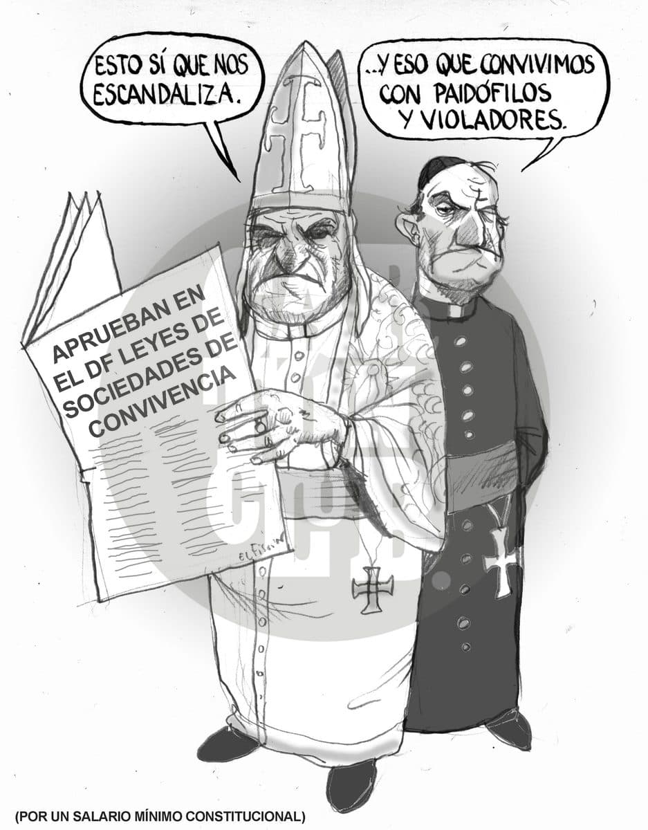 Votó la asamblea, cartón de El Fisgón