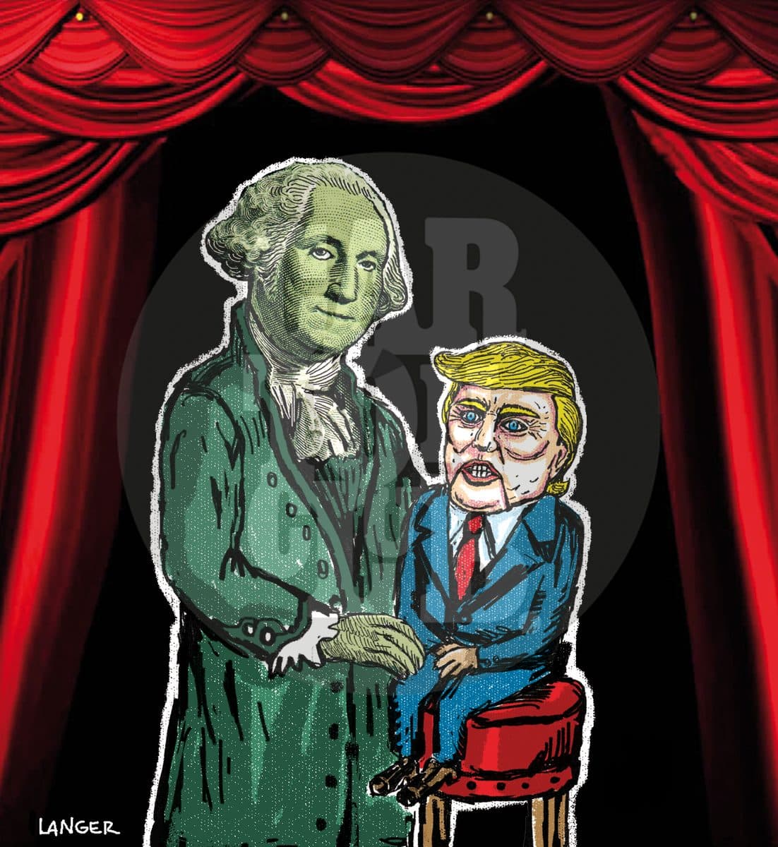 Washington y Trump