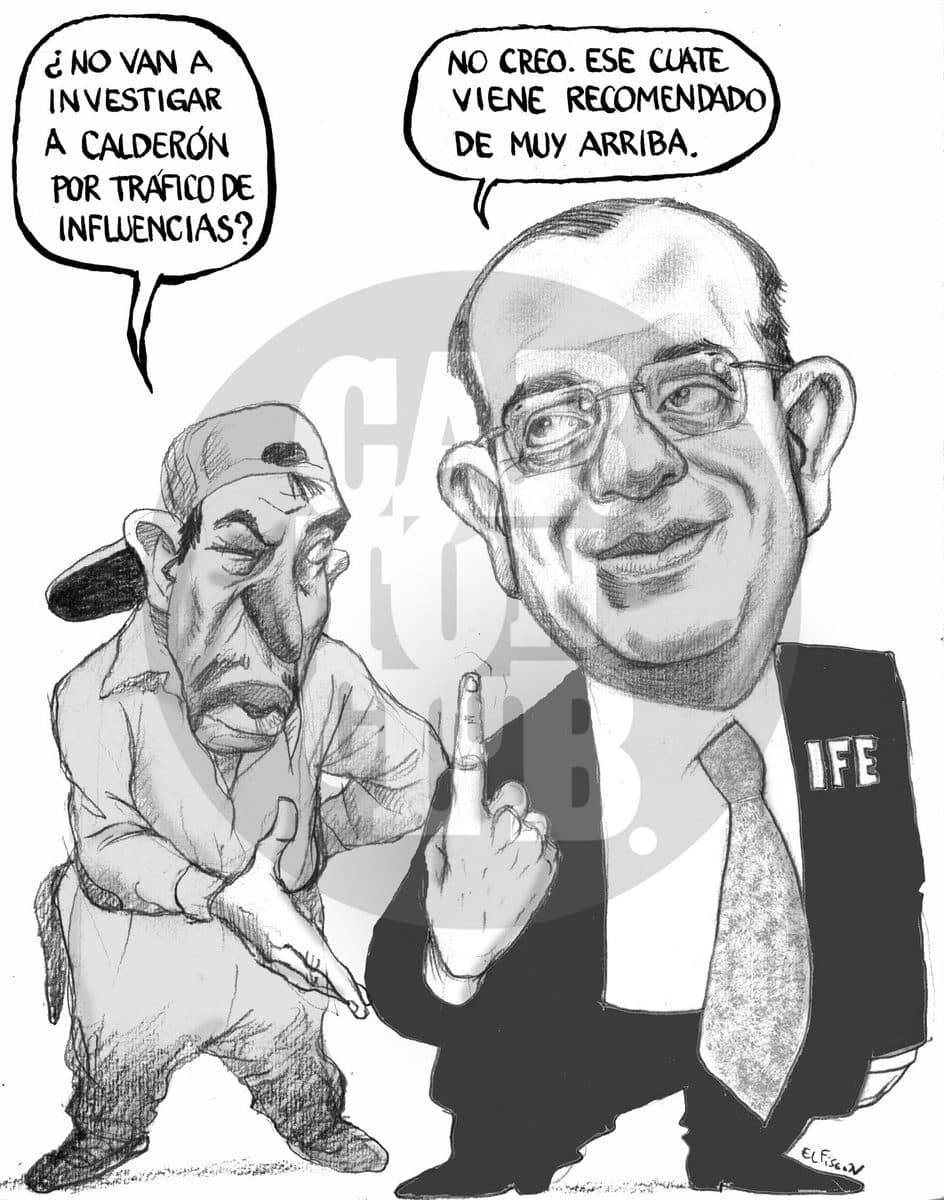 Zavala, Infra, Sntse, Sedesol, cartón de El Fisgón